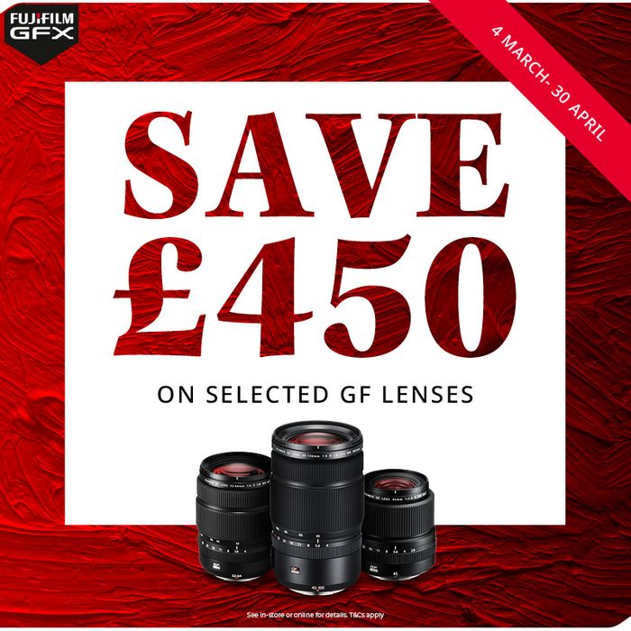 Fujifilm GF Lens Saving Promotion